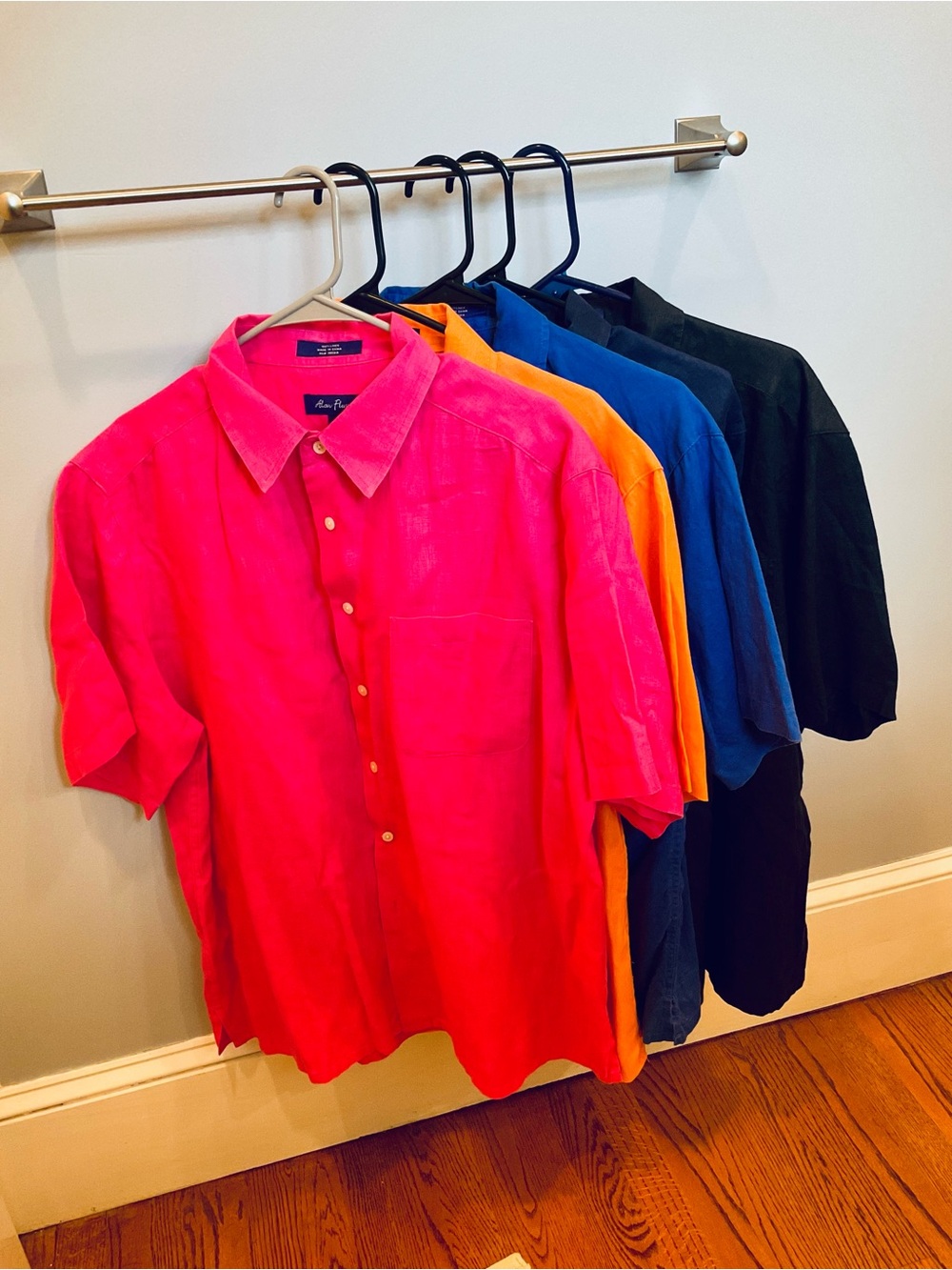 Alan Flusser 5 Men's Short-Sleeve Button-Up